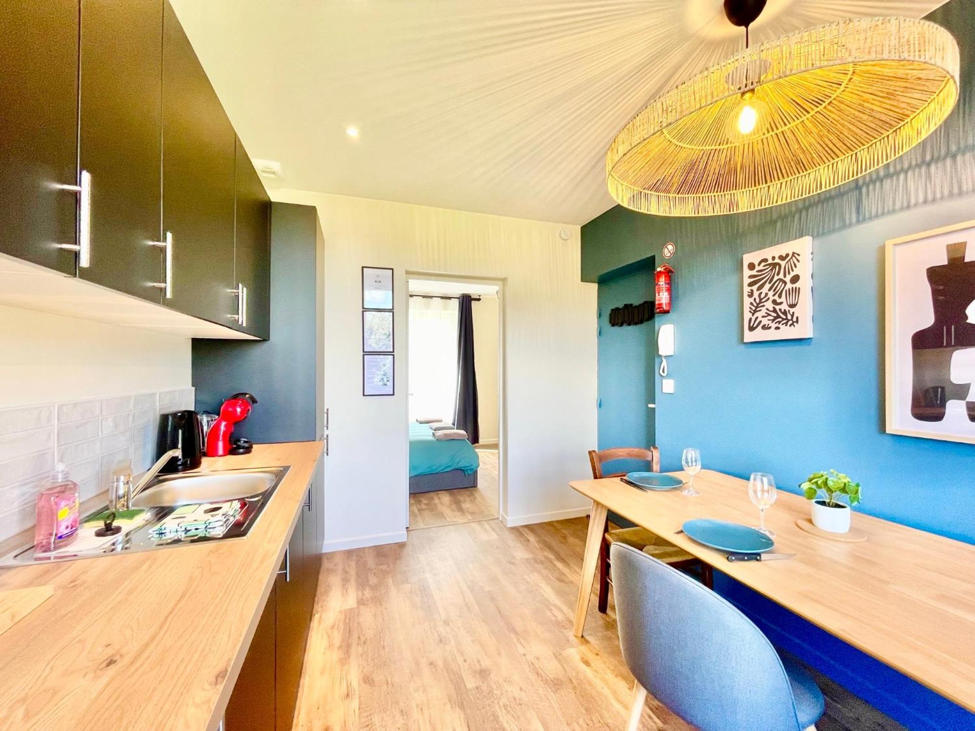Appartements A Lorient - Tout Confort - Internet Fibre - Nouveau Ngoại thất bức ảnh