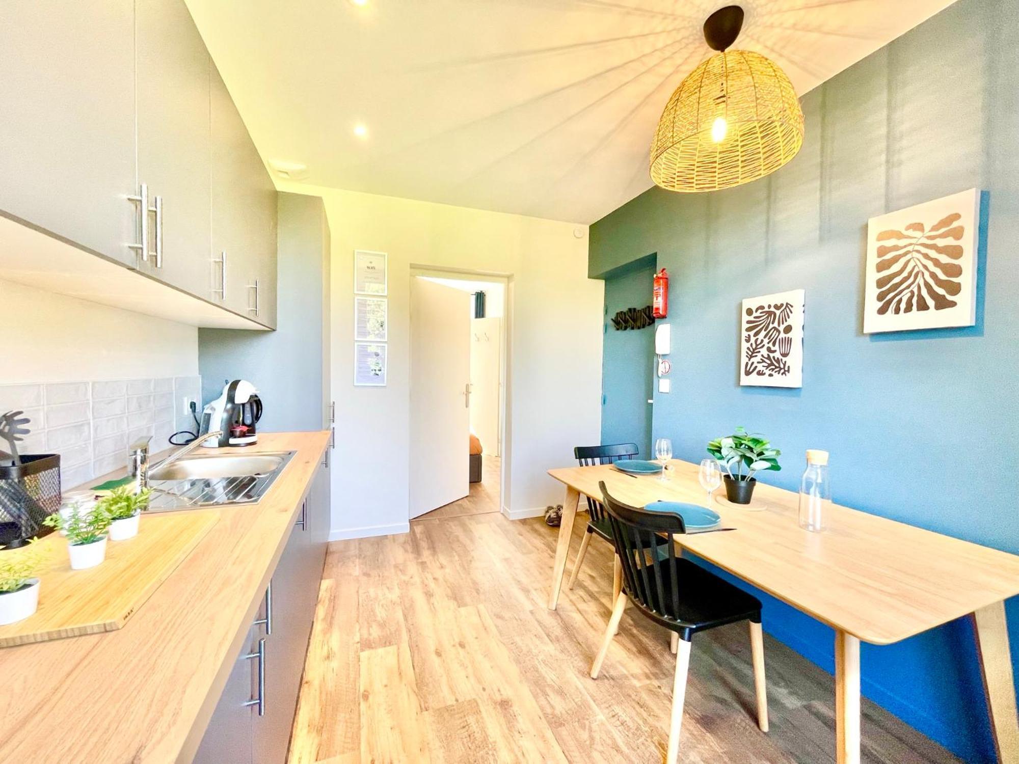 Appartements A Lorient - Tout Confort - Internet Fibre - Nouveau Ngoại thất bức ảnh
